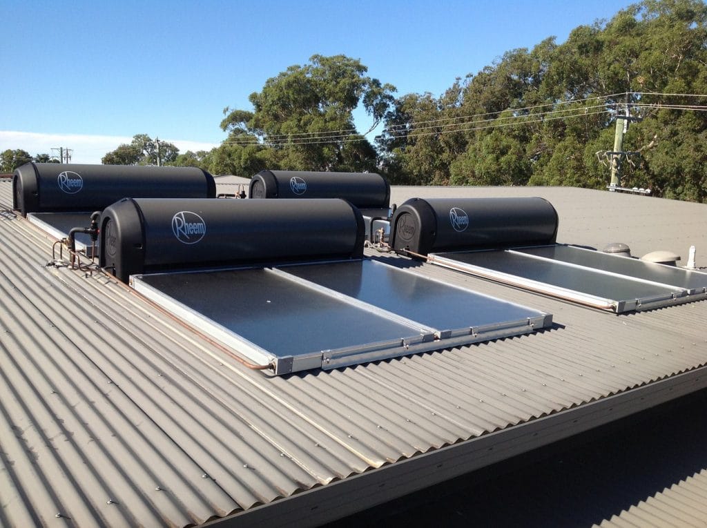 Gosford and Central Coast Hot Water Maintenance team repair and install solar hot water systems